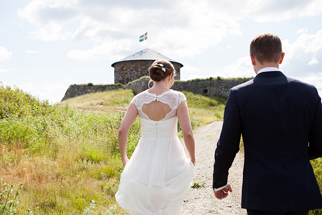 Bröllop på Dalarö Skans