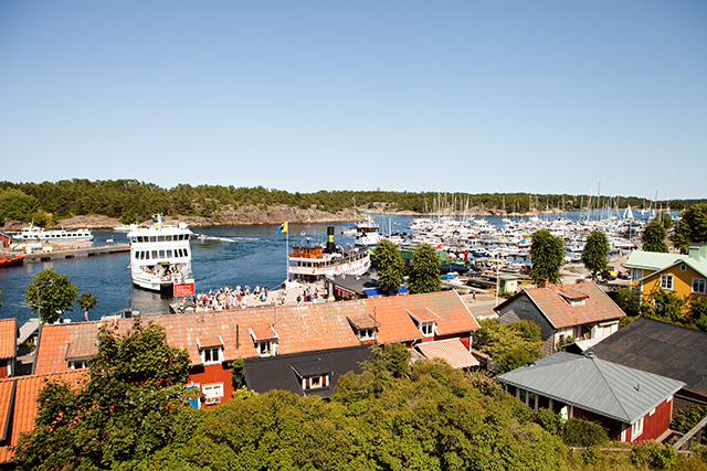 Bröllop på Sandhamn